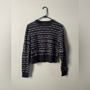 Lurking Class — Barbed Wire Sweater — Small